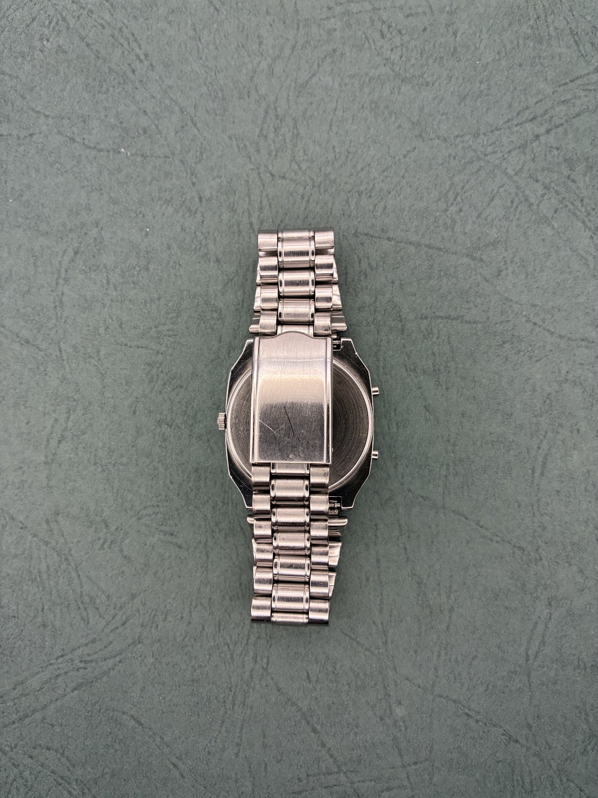 Vintage Seiko Duo Display Quartz Watch / H601-524A / JDM / Ana-Digi / Dec 1987