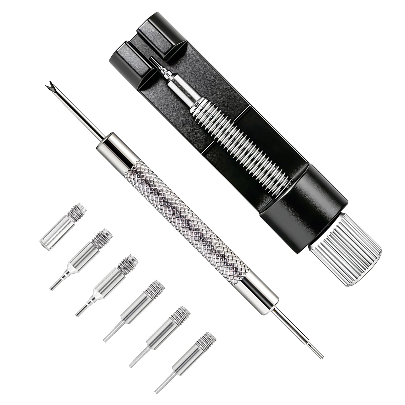 Watch Link Removal Kit Band Strap Slotted Pin Remover Adjuster Tool Set