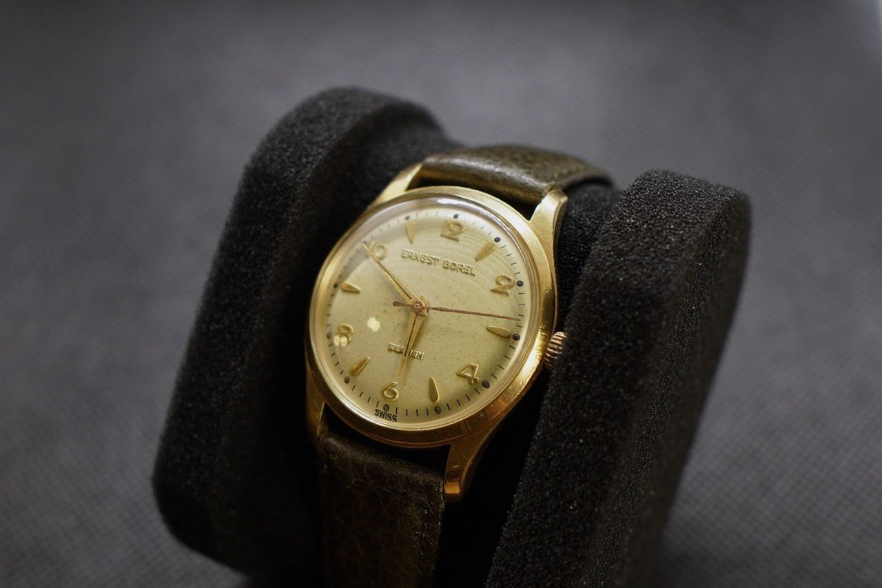 Vintage Ernest Borel Sea Gem – Serviced FHF 67 Manual Wind