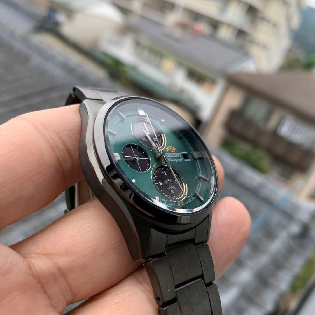 Orient Contemporary Solar Chronograph New