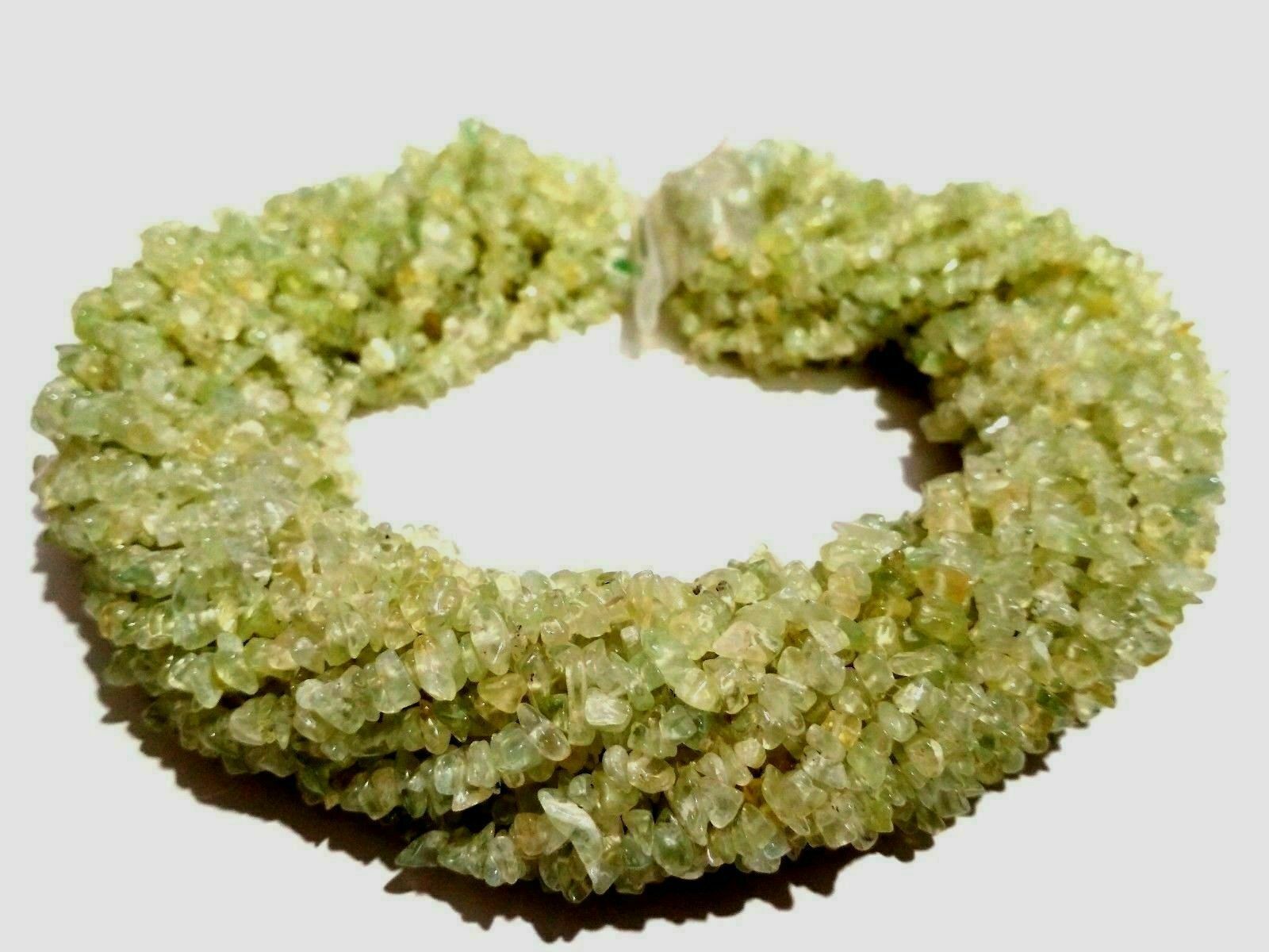 1 Strand Natural Multi Stone Chips Nugget Uncut Smooth 4-6mm Beads 34″inch C5