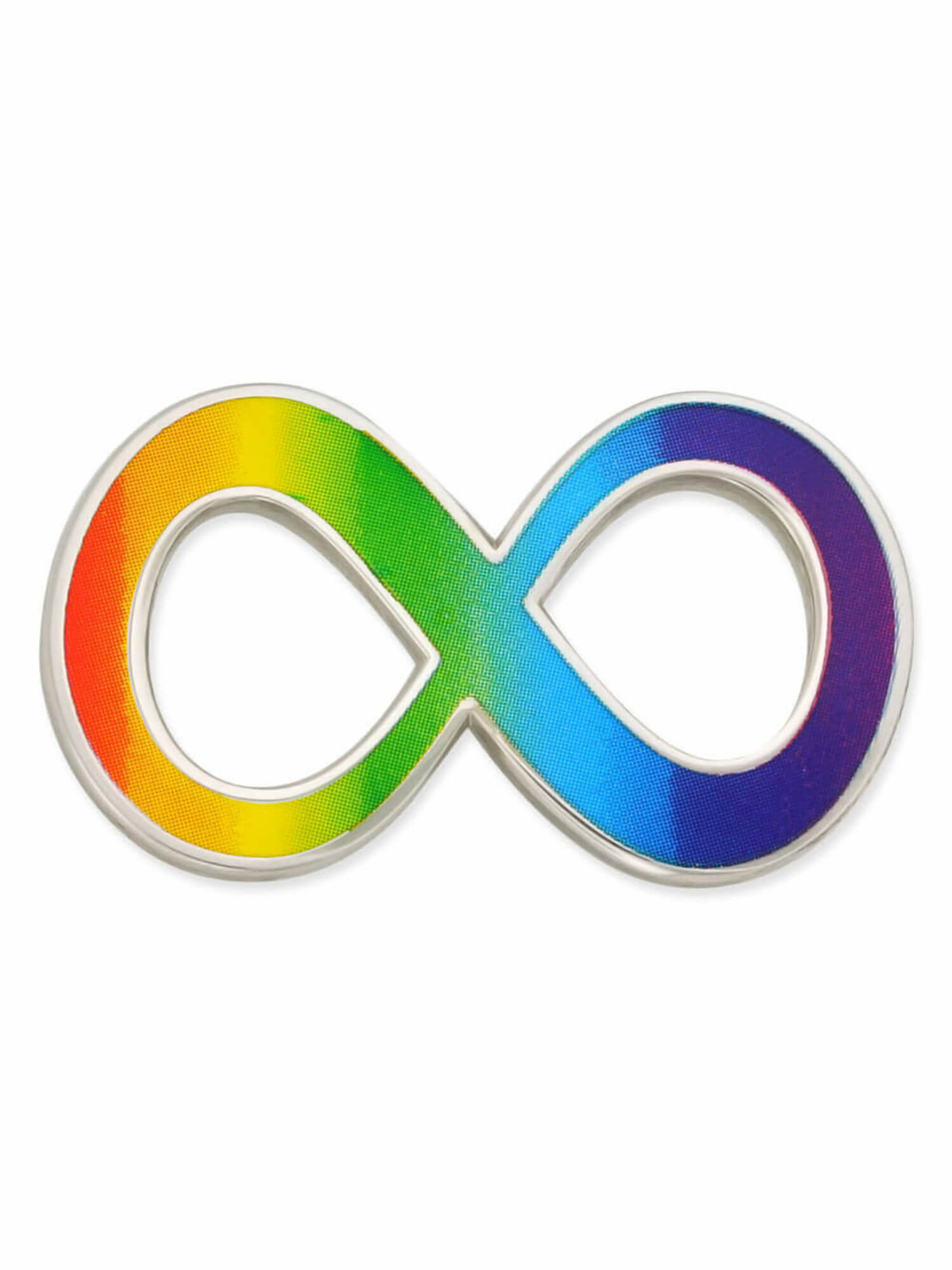 PinMart’s Autism Acceptance Infinity Symbol Mutli-Colored Lapel Pin
