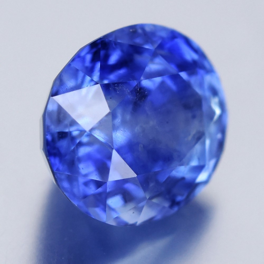 💎 Big Size! 8.04ct 11.8×10.3mm Oval Natural Blue Sapphire – Unheated, Burma Gem
