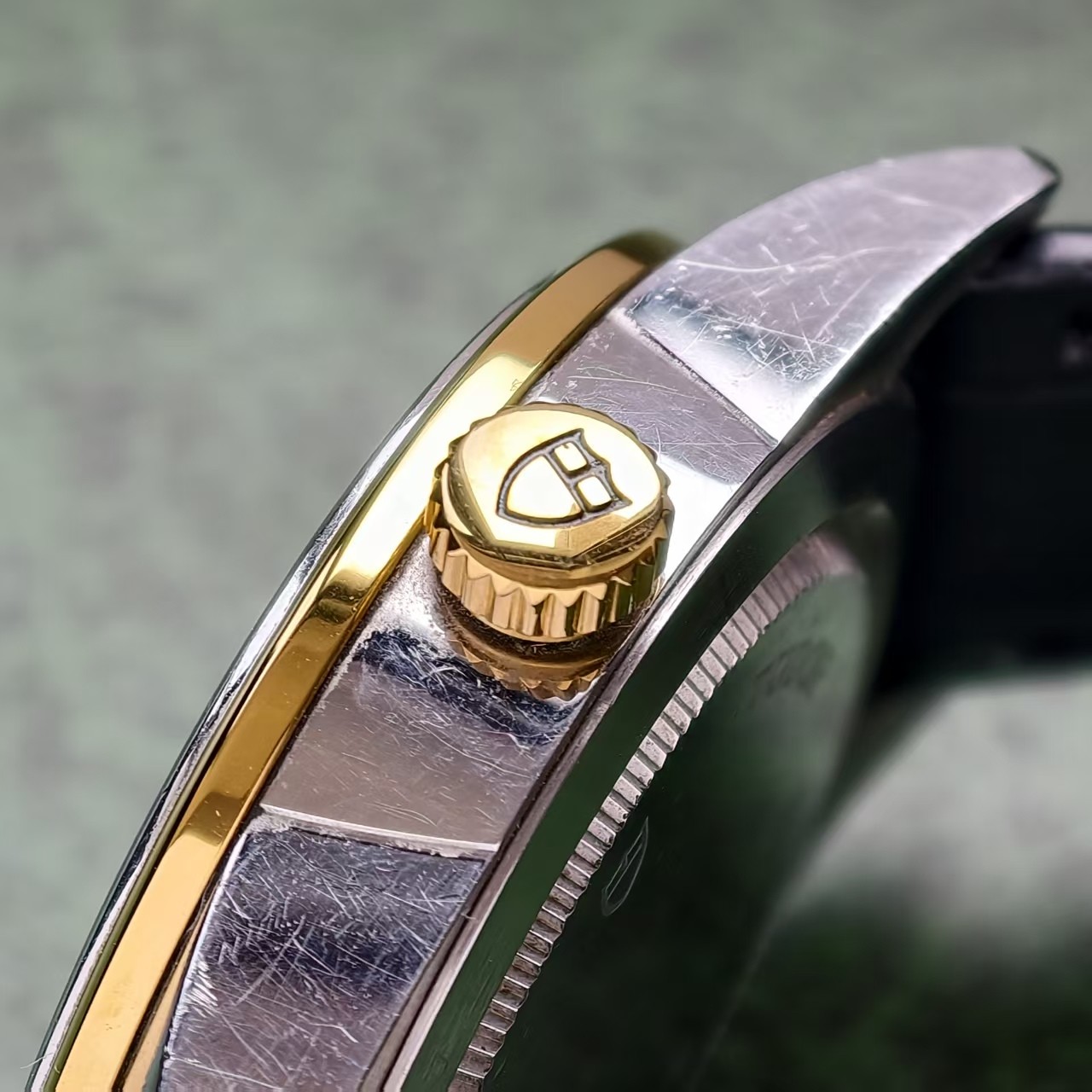 Tudor Black Dial Glamour M55003-0037 Men’s Watch Automatic 35.8mm Date Gilding