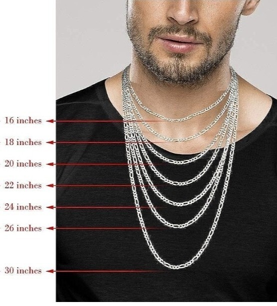 cadena de plata 925 para hombre italiana