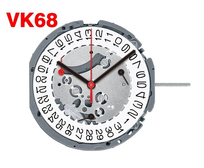 Genuine Japan Chronograph Quartz Movement VK61 VK63 VK64 VK67 VK68 VK73 Battery