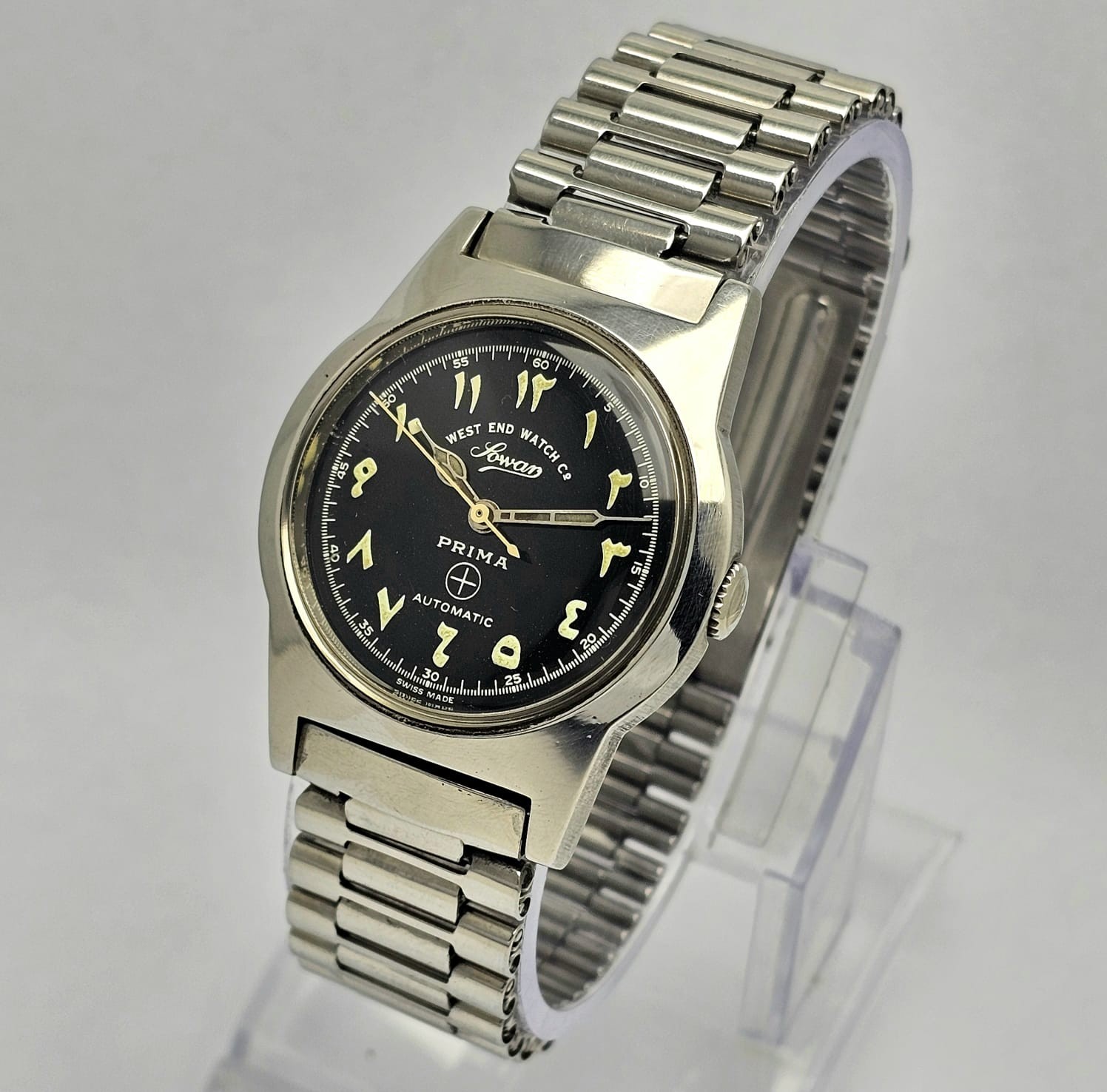 WEST END WATCH CO SOWAR PRIMA AUTOMATIC S.4289 VINTAGE MEN’S WATCH