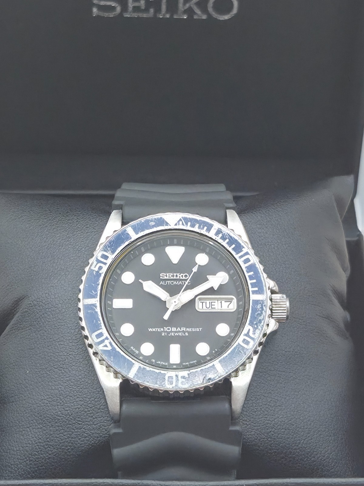 Seiko Mens Automatic Watch SKX031 Scuba Divers JDM 7S26-0040 c.July 1996 BOXED