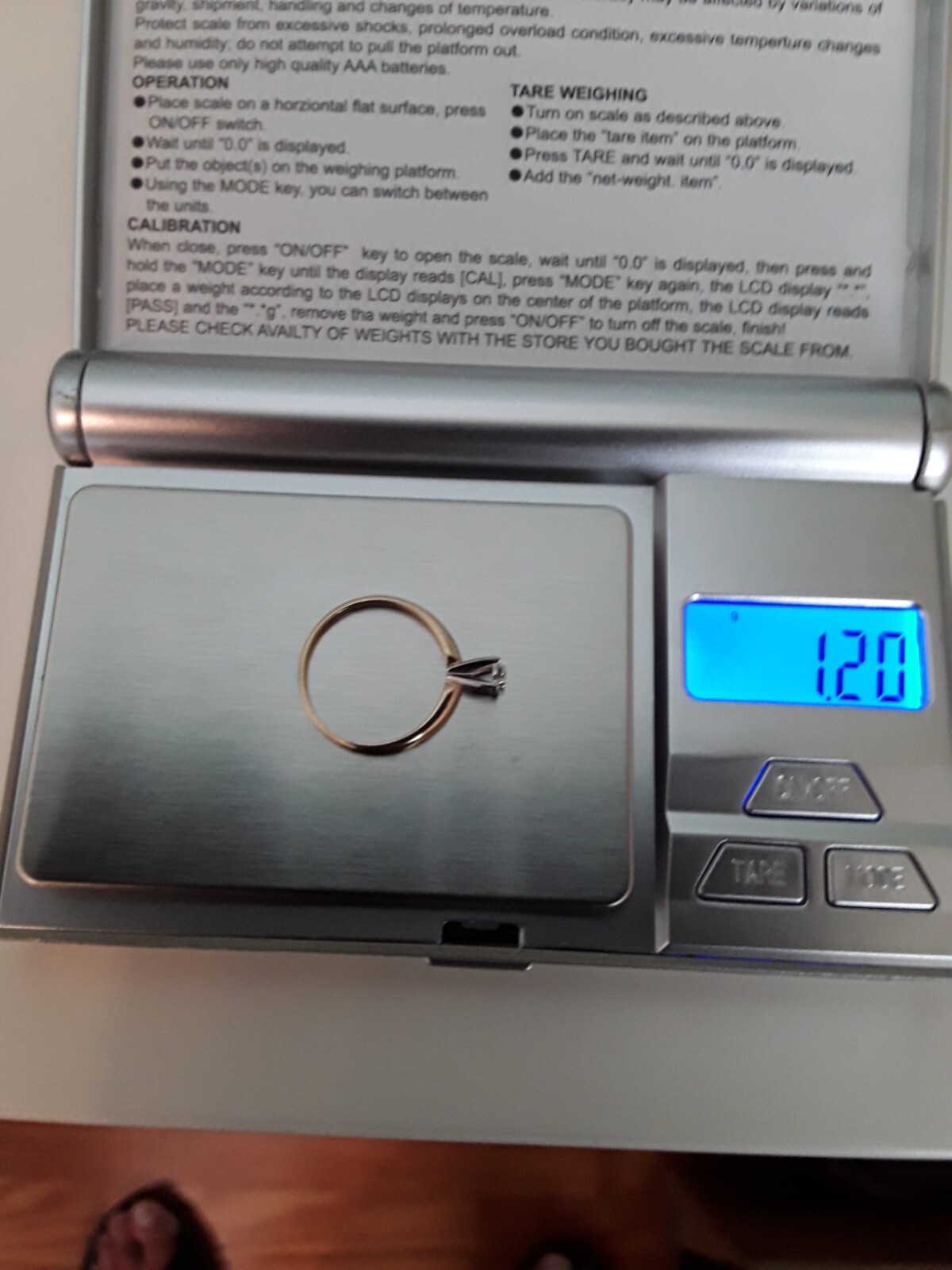 Vintage diamond ring 10K size 5 3/4 Tested Genuine 1OK,NATURAL DIAMOND ! Nice