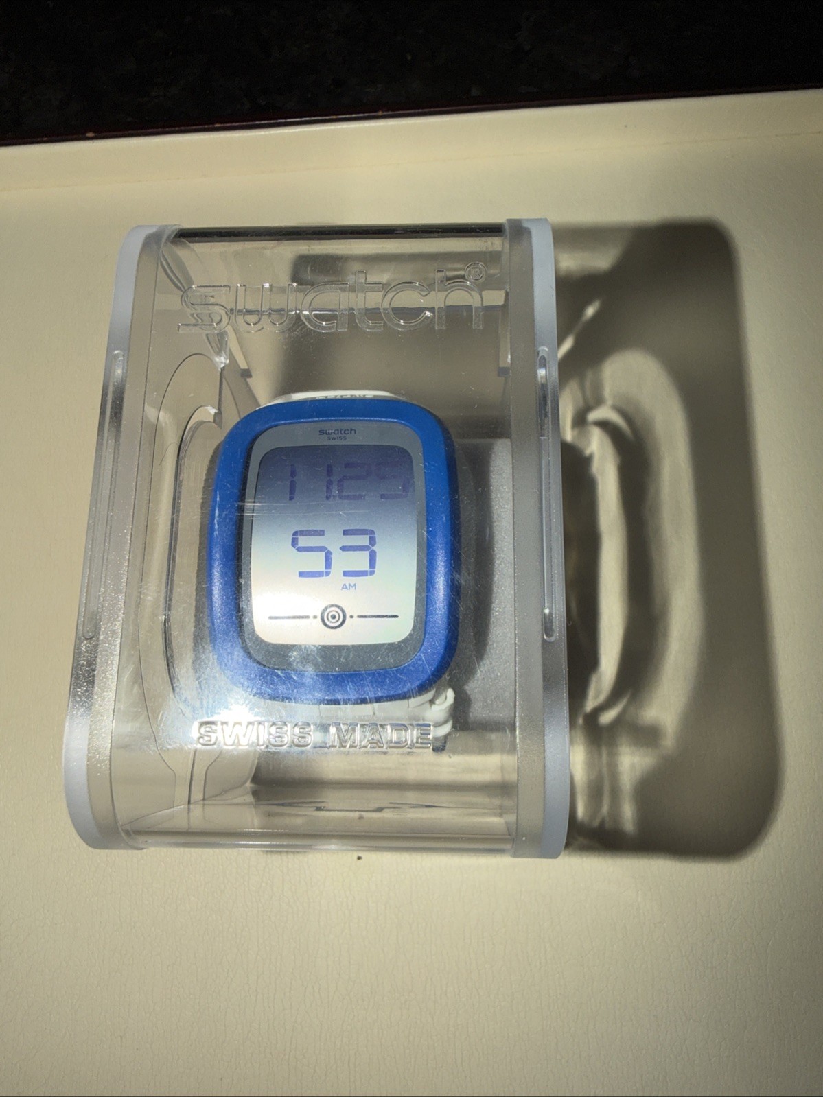 SWATCH Touch Square 2014 – SURS100 – Touch Blue – New Battery