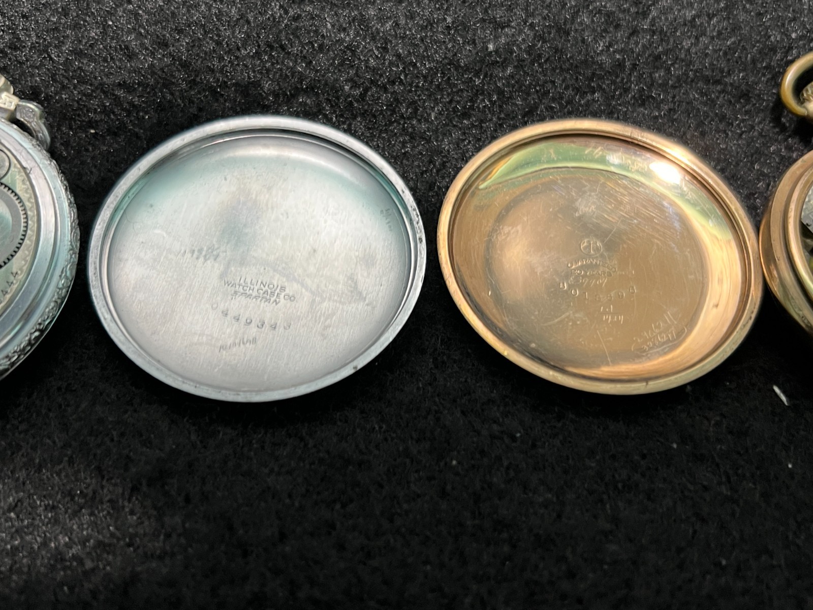 1911 Elgin Gr 313 15J Gold Filled -1919 Elgin Gr291- 191 7 j both runs good