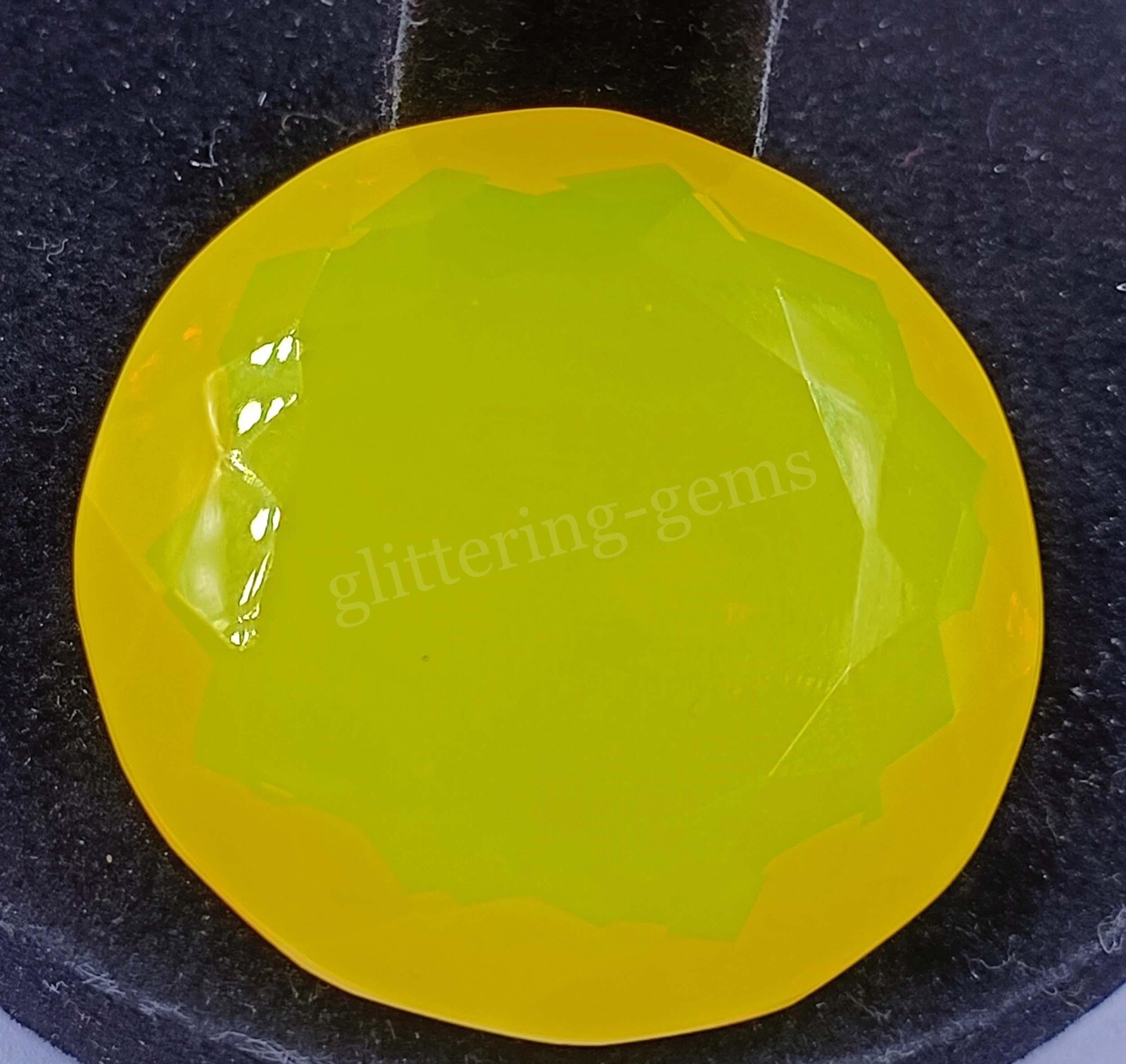 IGL Oval Cut Natural Ethiopia YELLOW Color Opal 144 Ct Loose Gemstone 25F