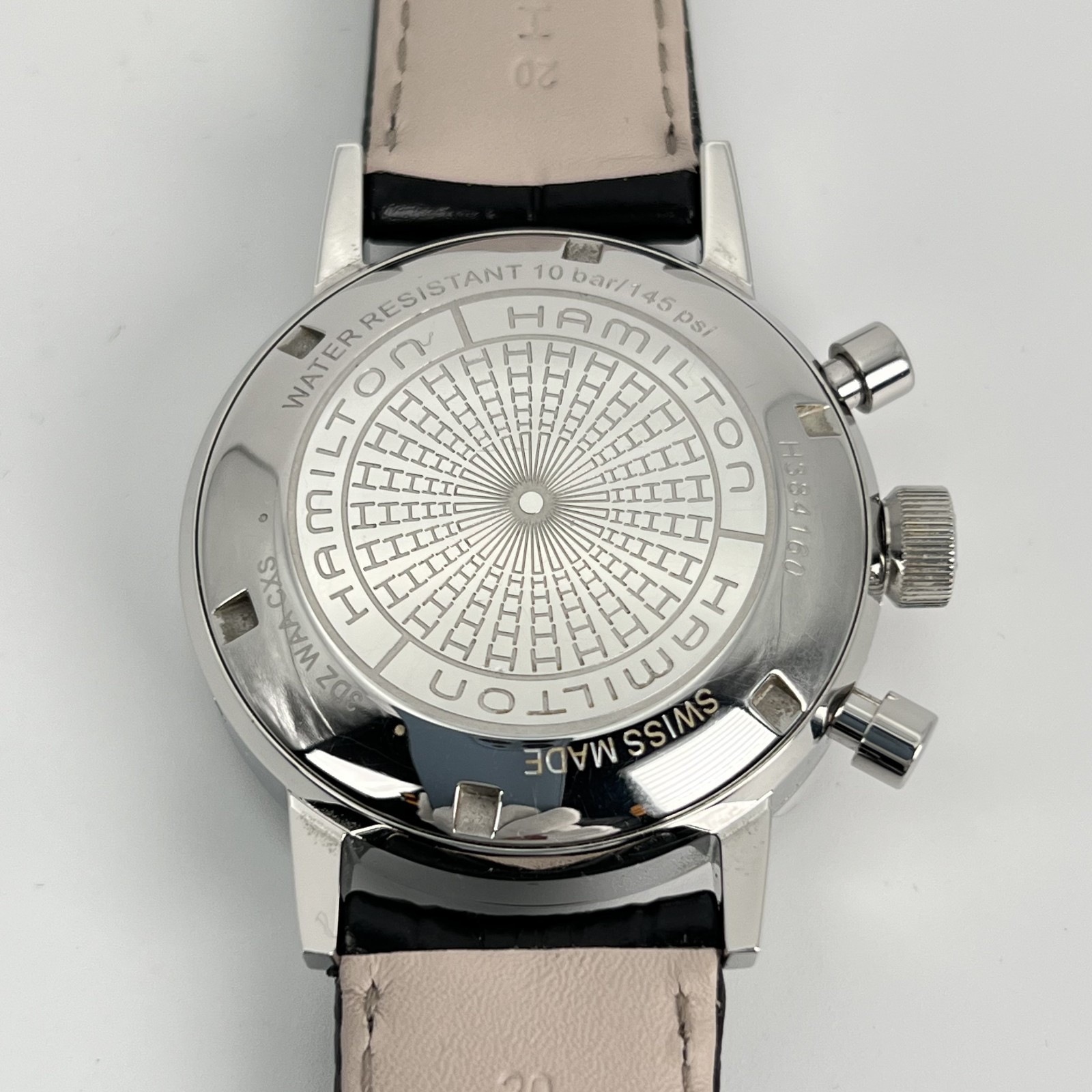 Hamilton Intra-Matic H384160 Automatic Chronograph Men’s Watch Stainless #W-21