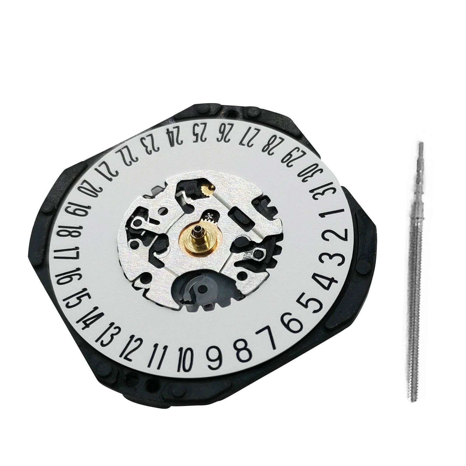 Quartz Movement W/ Stem Date @ 3 Replacement Movement For JAPAN MIYOTA VX32E F
