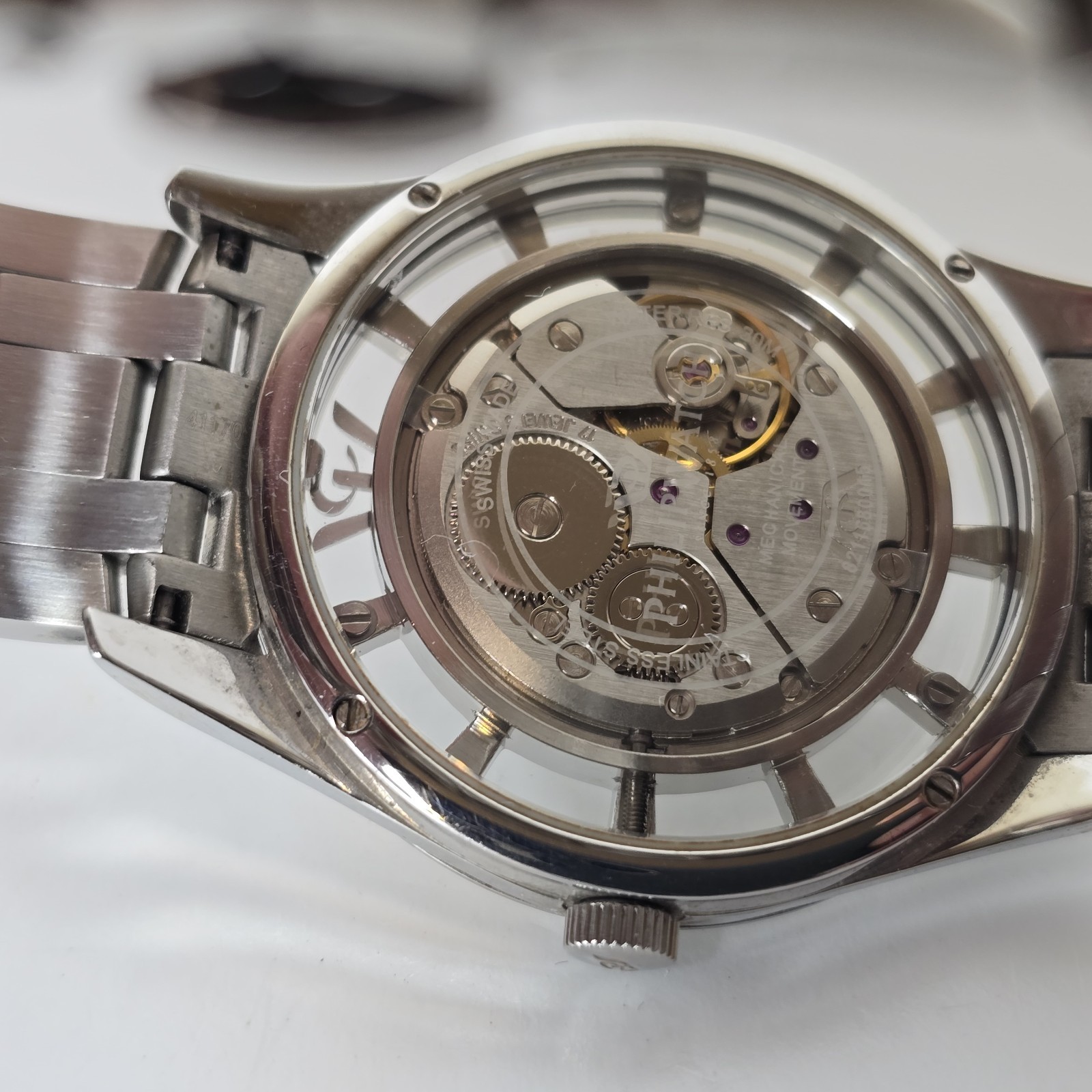 Philip Watch Swiss Mechanical Men’s Watch 39mm Eta 7001