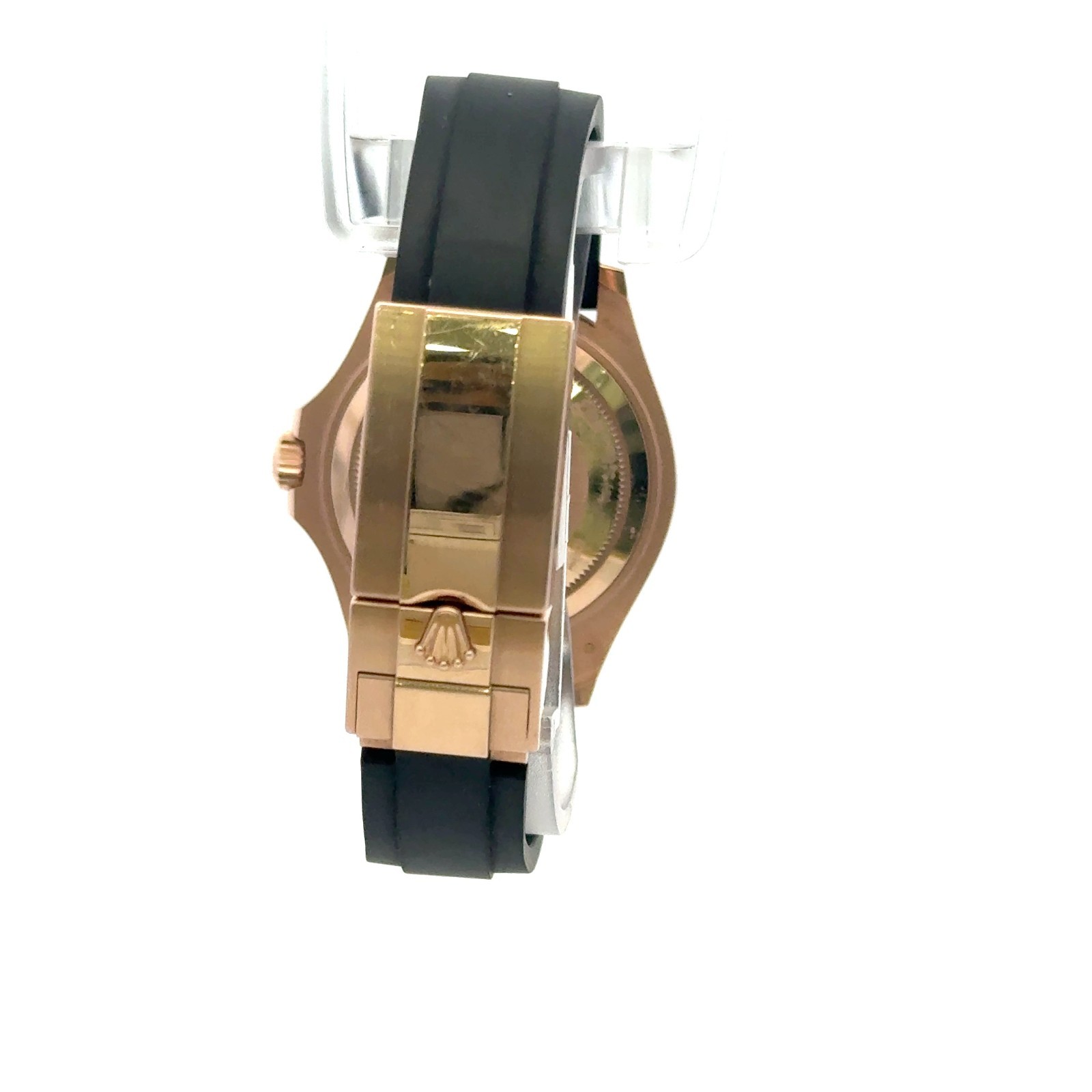 2021 Rolex Yacht-Master 2 #268655 – Black Dial & Bezel With Rubber Band