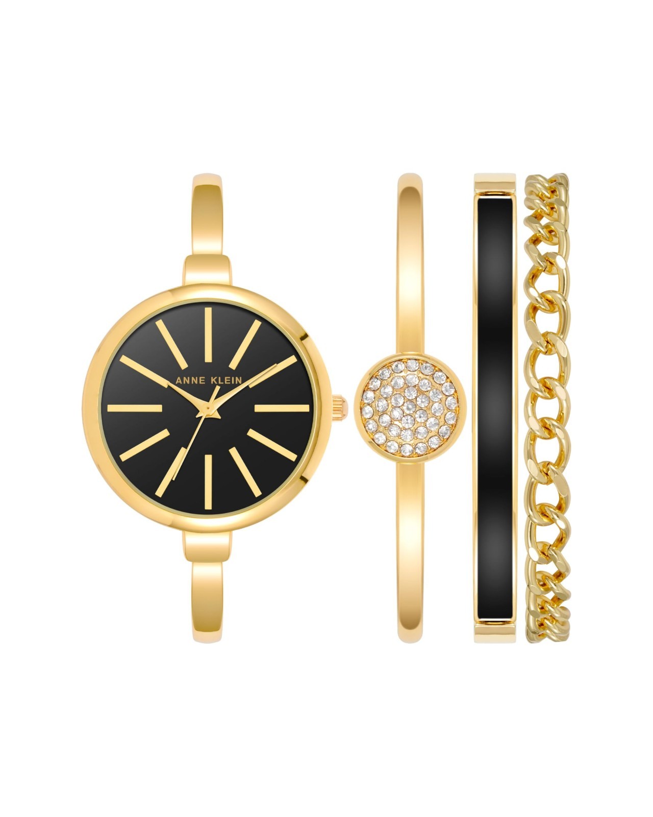 Elegant Women’s Bangle Watch & Bracelet Set – Stylish Jewelry Gift for Her