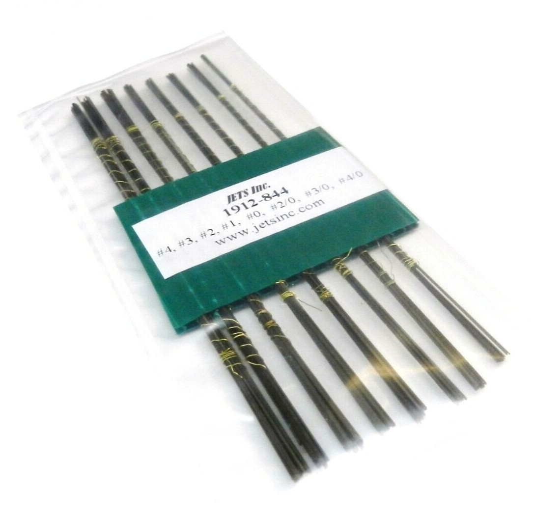 Jewelers Saw Blades Swiss 8 Dz Piercing Saws Assorted Range #4 to #4/0 Blades