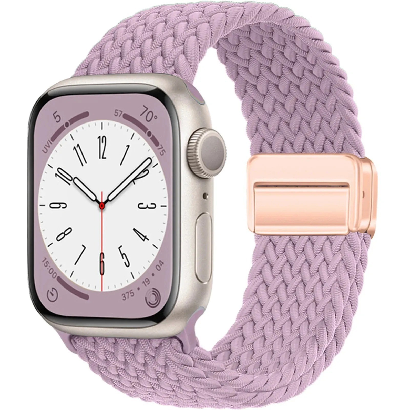 Braided Magnetic Watch Band Strap 38-49mm Bracelet Smartwatch Sport