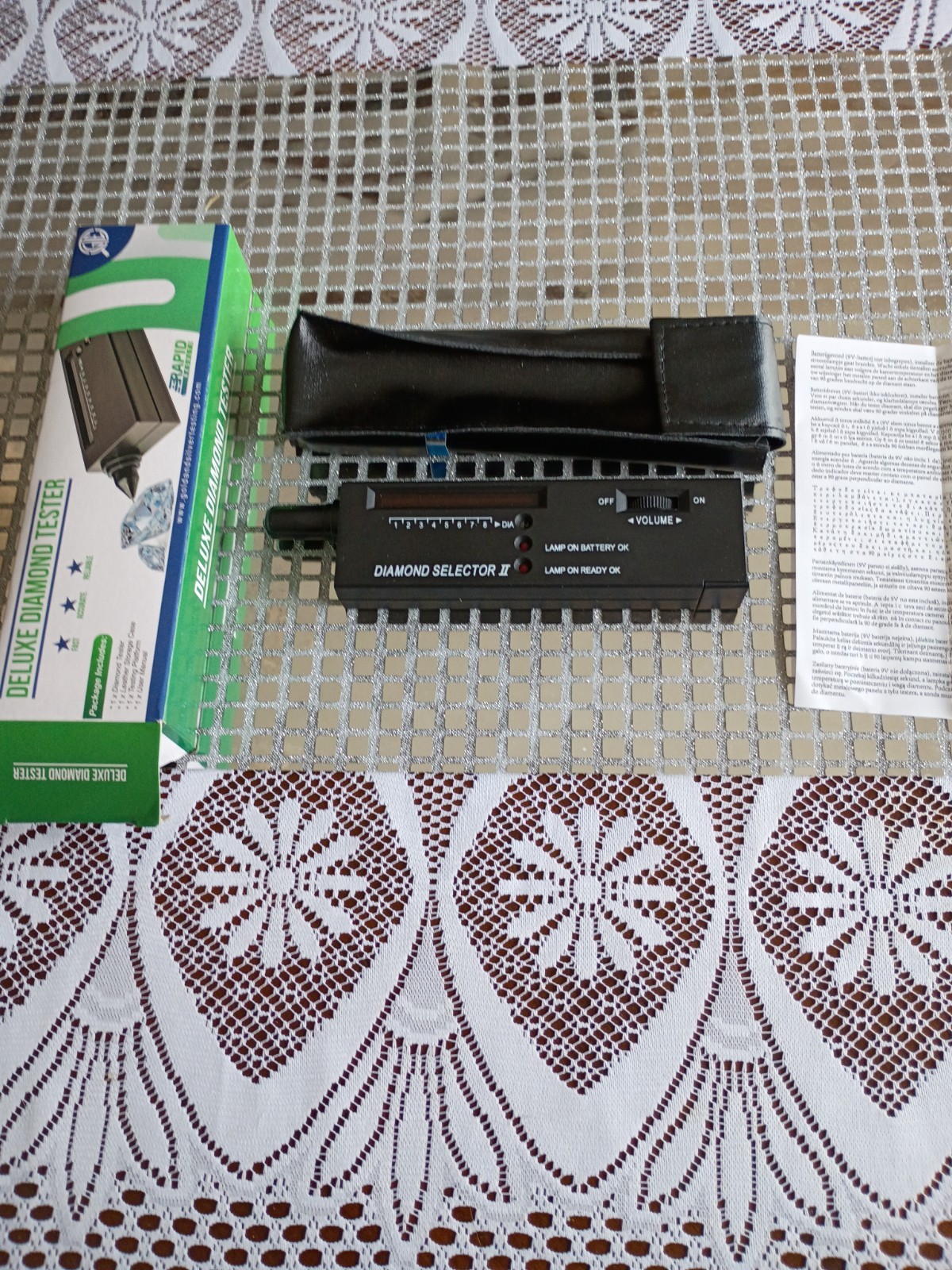 gte deluxe diamond tester rapid results