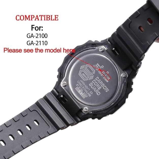 Resin Watch Band Compatible with Casio G-Shock GA2100 GA2110 GA-B2100 Series …