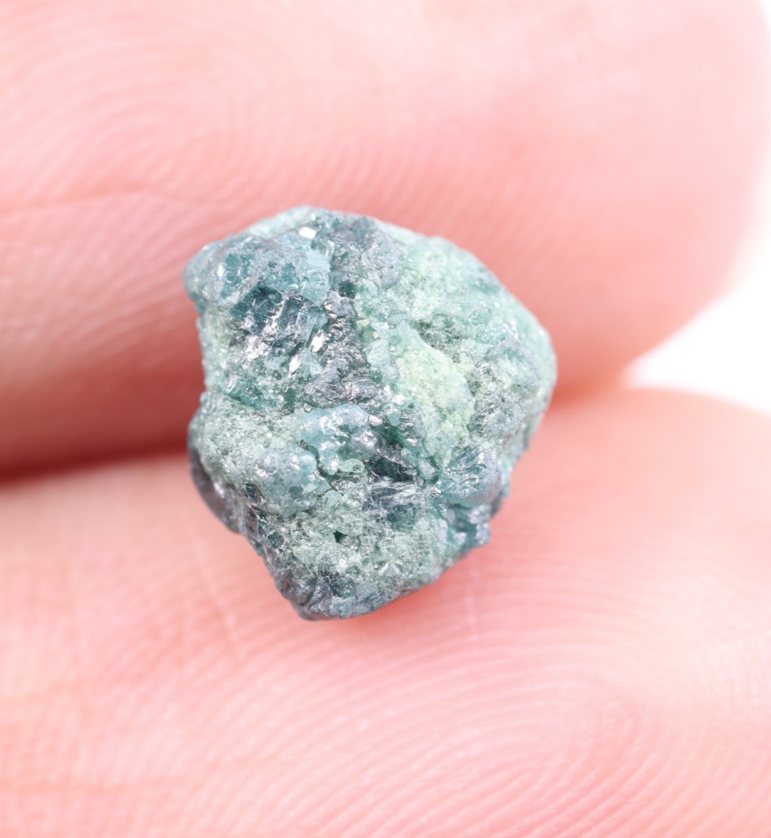 2.06Ct Natural Blue Rough Diamond Loose Uncut Raw Diamond l for Bridal Jewelry.