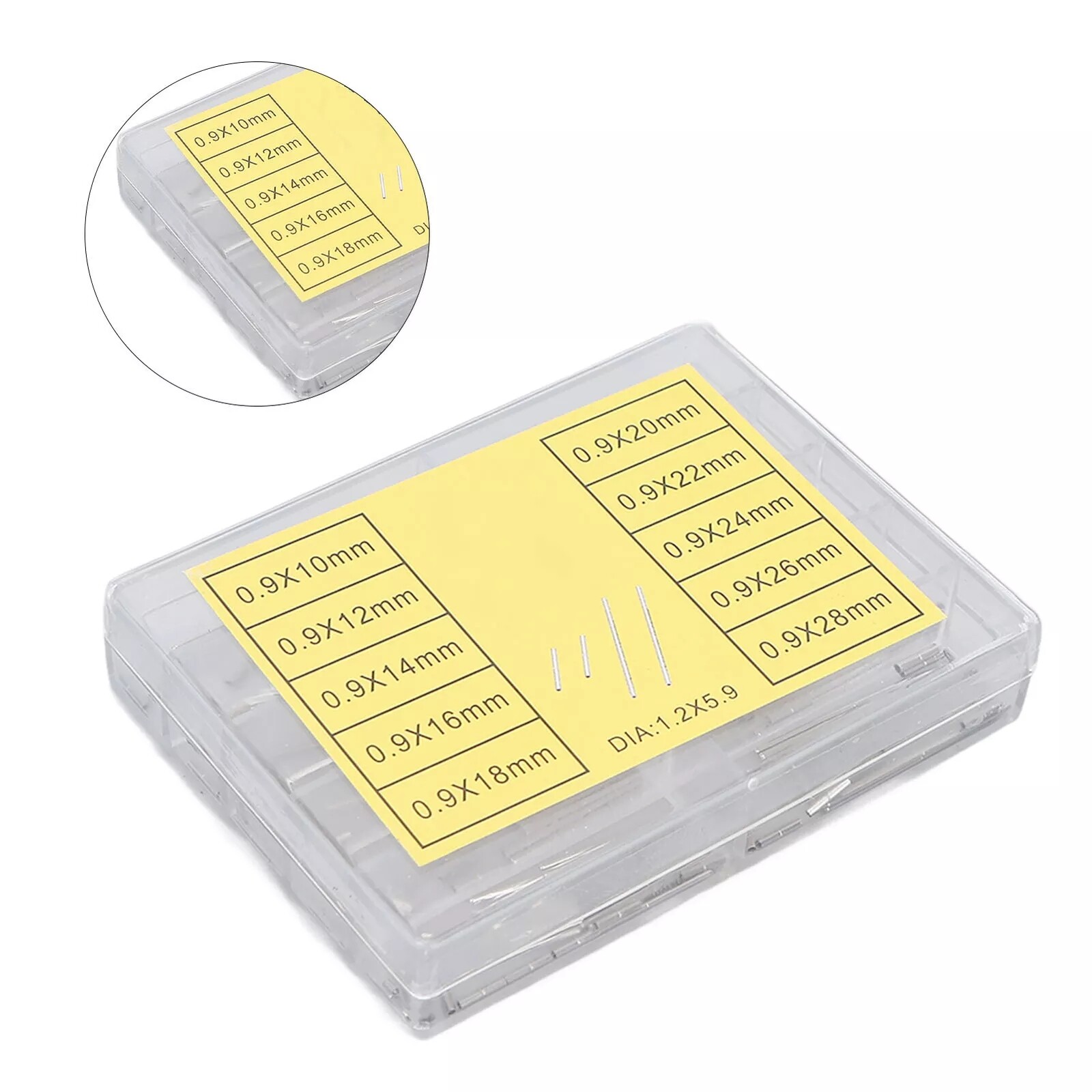 10 Sizes Tube And Pins For Watch Band Strap Watch Repair Accessory 10-28mm NEW