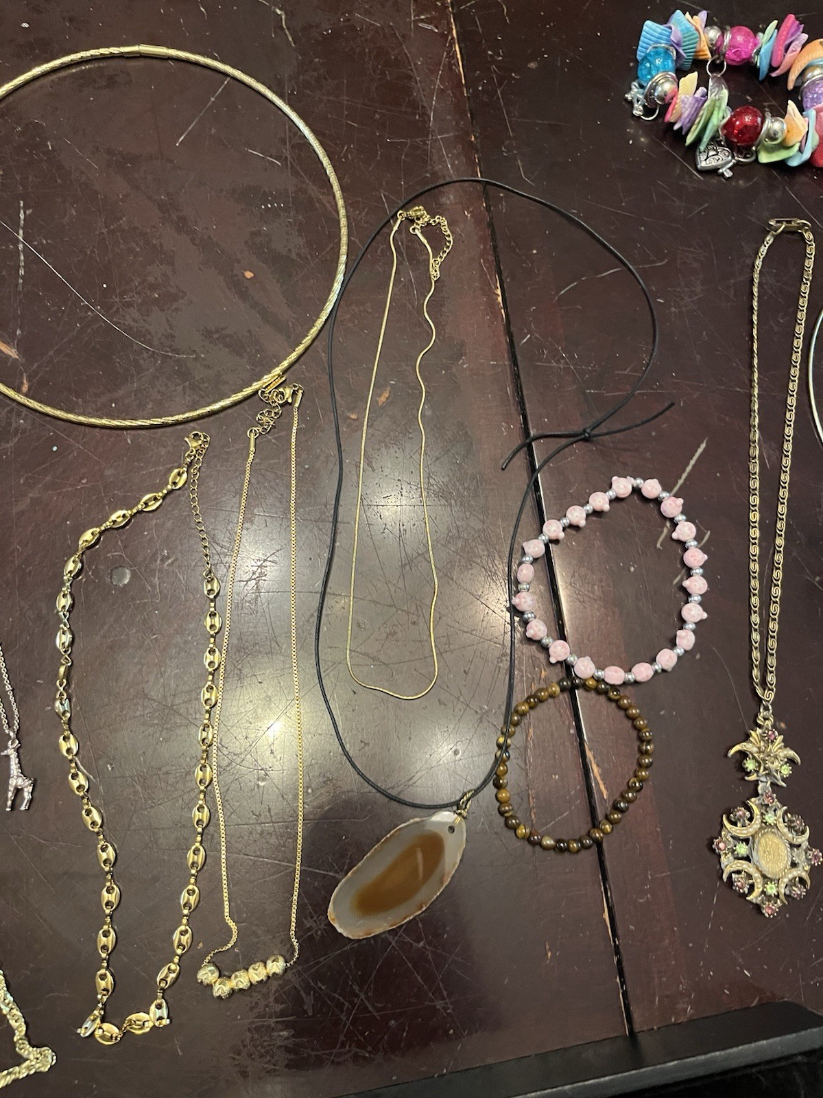 Miscellaneous Jewelry Lot, Rings Pendant Earrings Etc., Signed/stamped, Untested