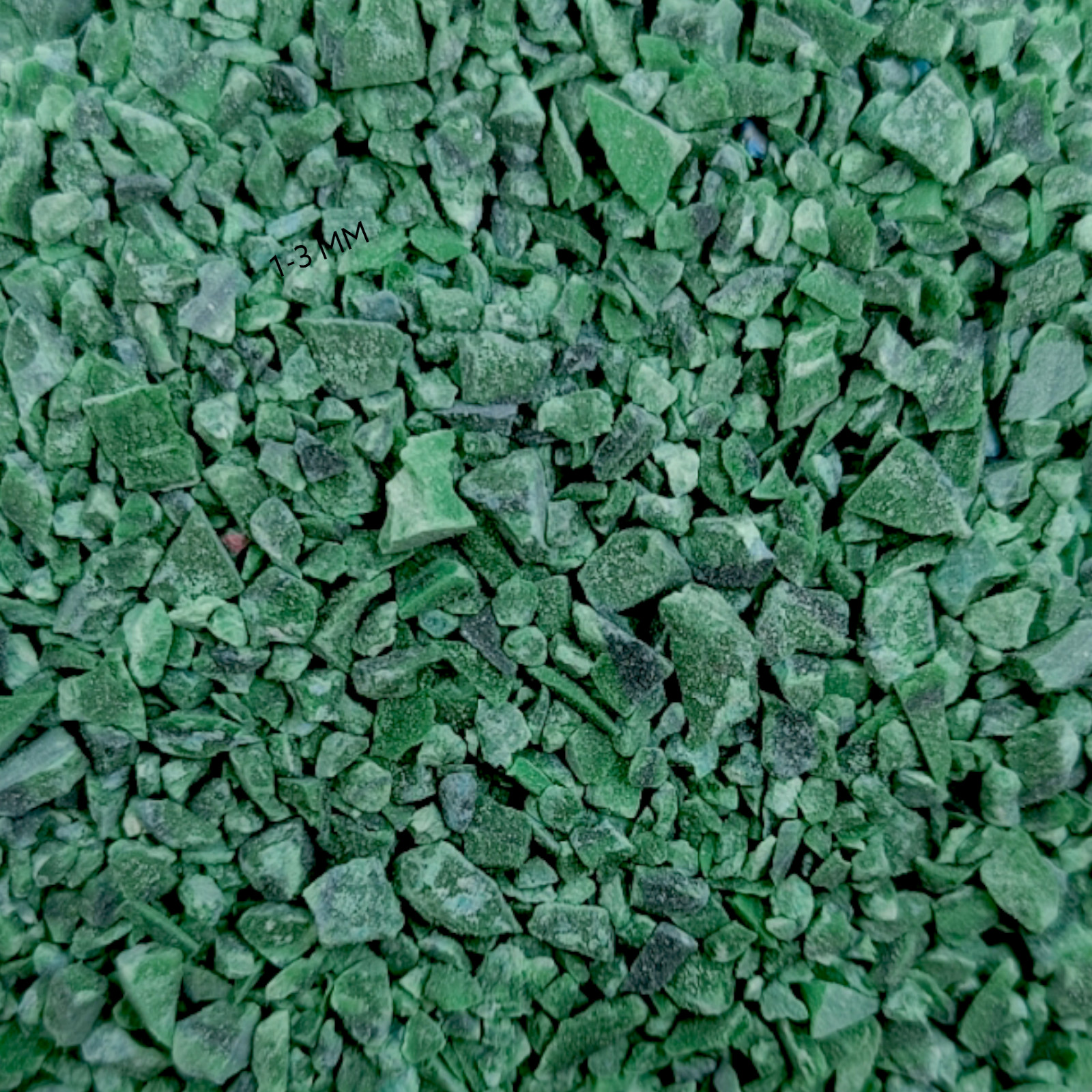 Crushed Malachite Gemstone Coarse Stone Inlay Woodworking Powder Inlay