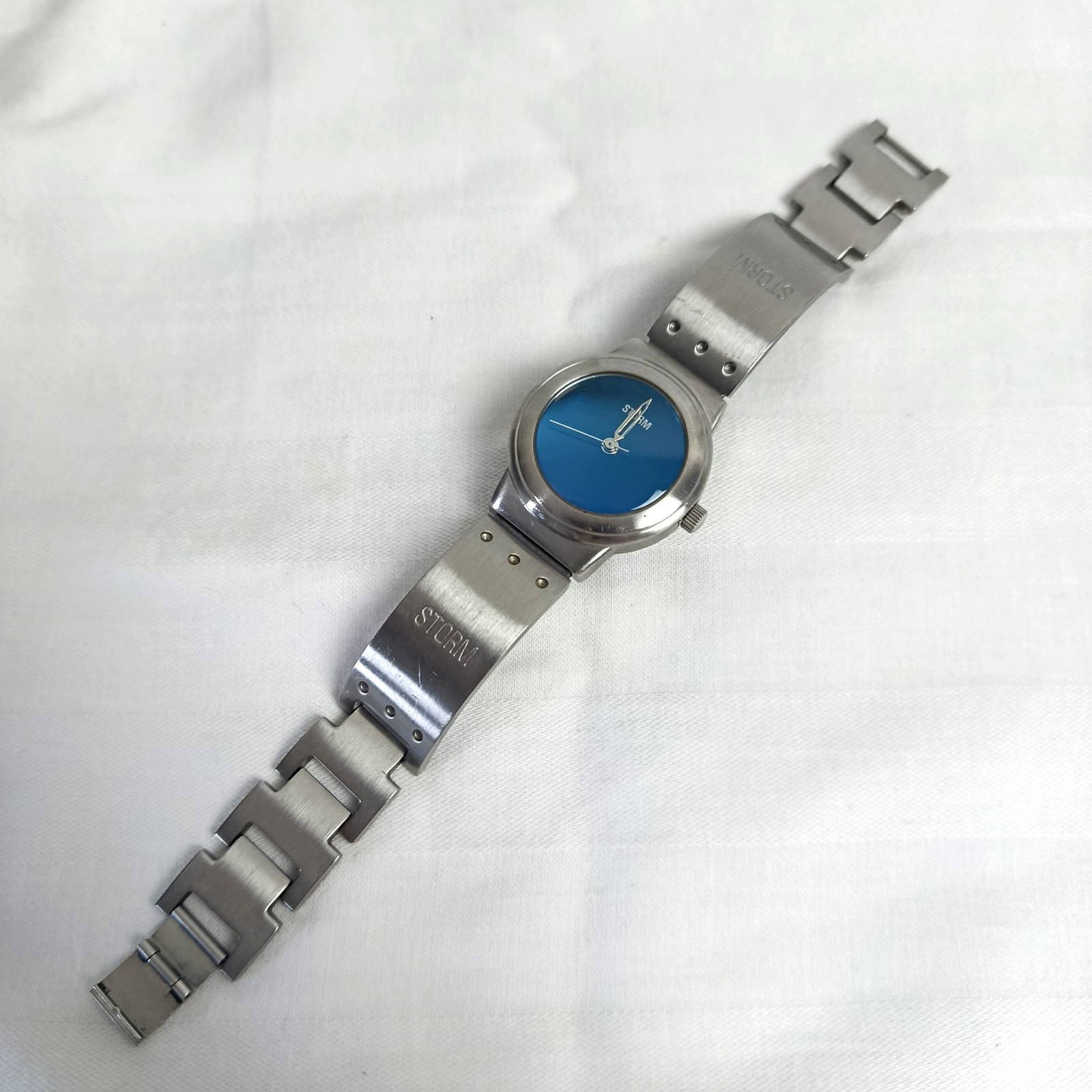 Rare Vintage Storm Nuclear Bubble Watch Storm Women’s Blue Inc Batt