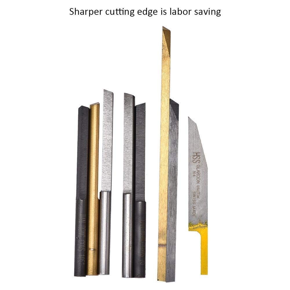 8 Piece Metal Cutting Bit Set for Jewelry Engraving Polishing Carving Bits