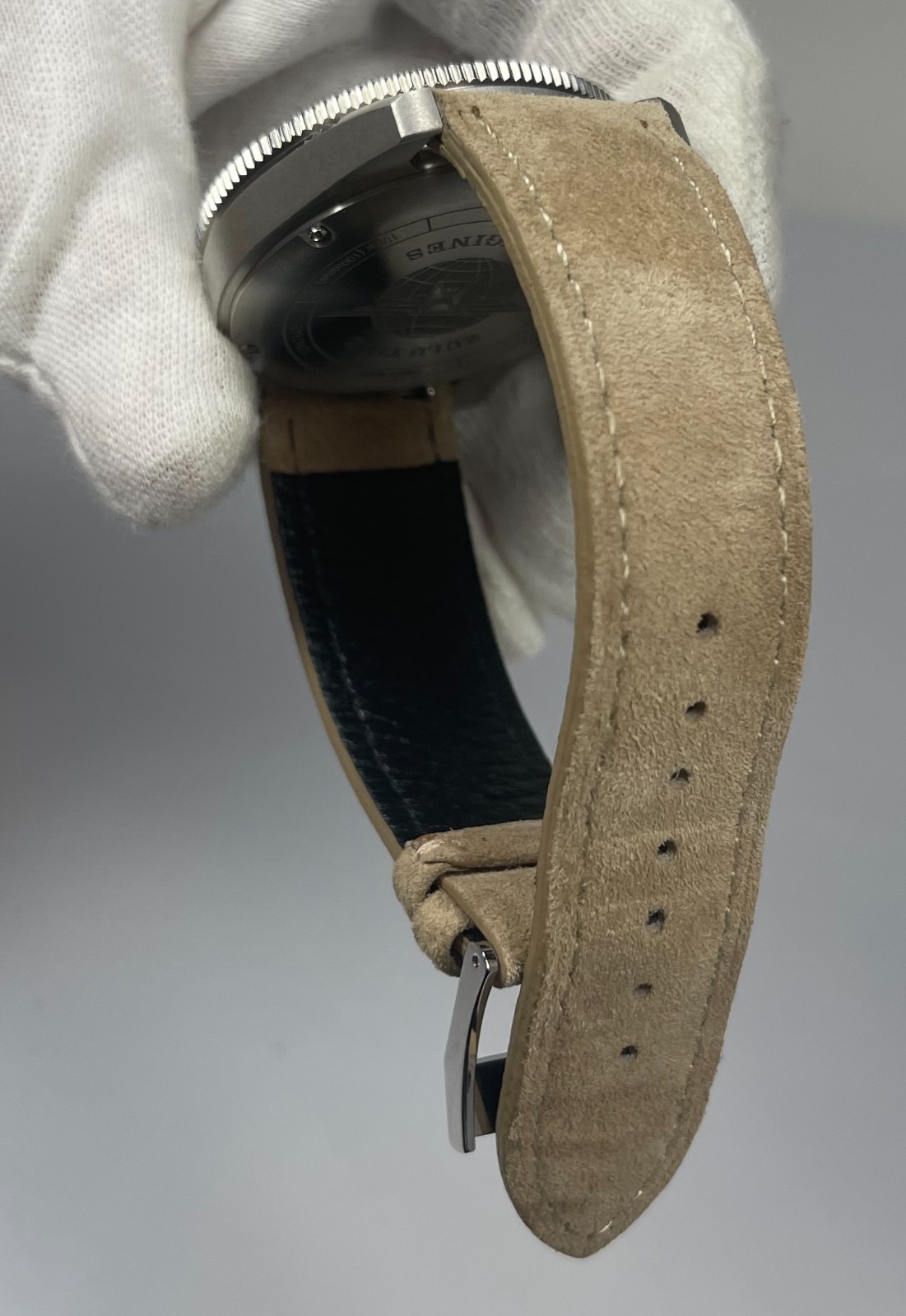 Longines Spirit Zulu Time Stainless Steel Men’s Watch, L3.812.4.93.2
