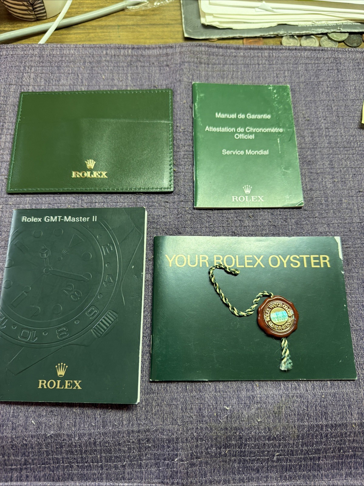 Rolex 2008 GMT-Master Booklets;cardholder;Tags; English Version‼️116710;116713…