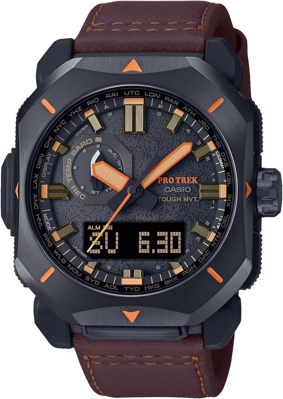 New Casio PRW-6900YB-3JF PROTREK Mens Watch Climber Line Solar CORDURAre Japan