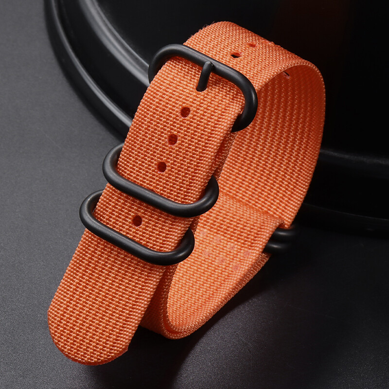 18mm 20mm 22mm 24mm Multiple Colour Military Nylon Watch Strap Band for Unisex