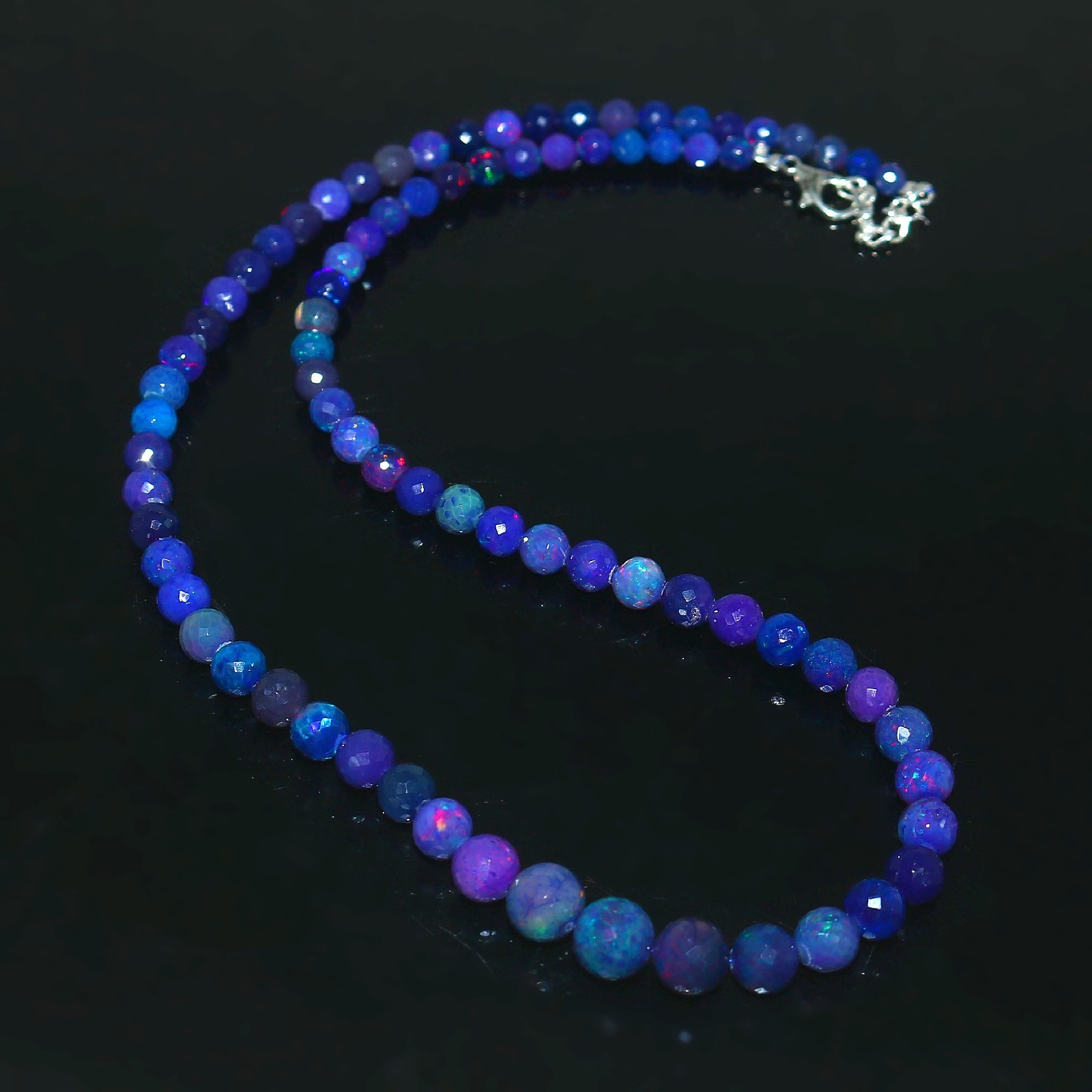 Top Quality Opal beads Round(Balls) Opal beads Statement necklace Gift For Woman