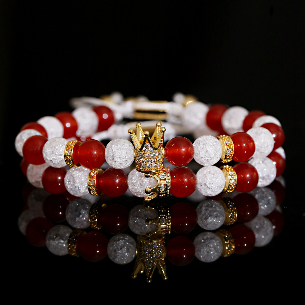 Wholesale Lots Mixed Adjustable Bracelets Luxury Zircon Stone Women Men Jewelry
