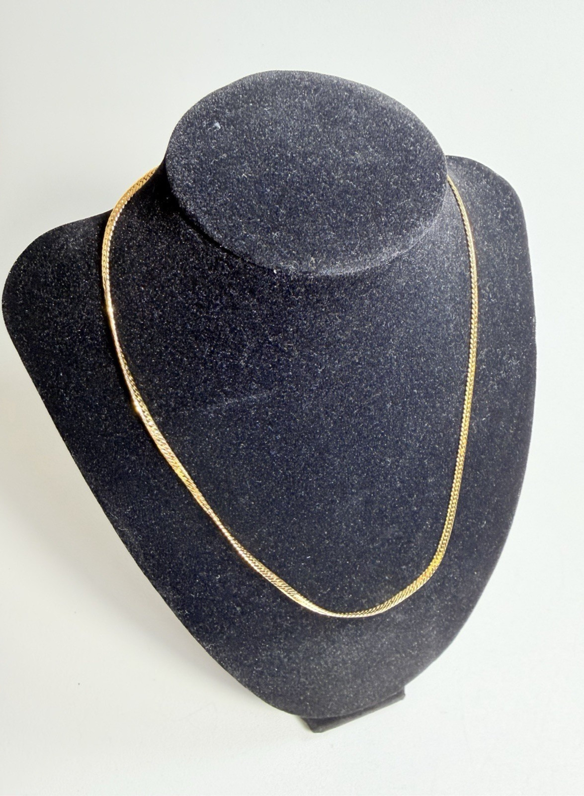 Vintage Golden Chain Marked Korea , Very thin 16 In or 22″To choose from