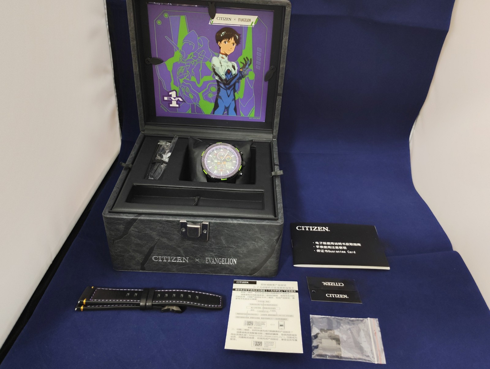 Evangelion Limited Citizen Promaster Watch CCSTOYS Mortal Mind Final Figure SET