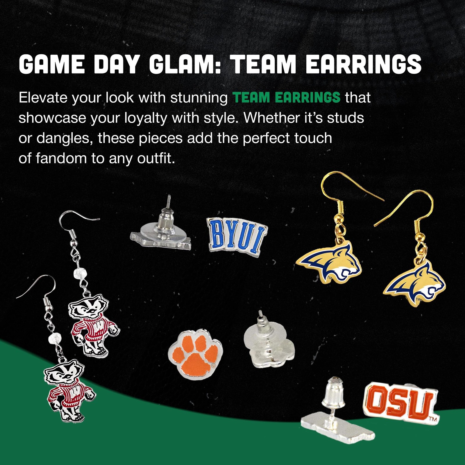 Fan Frenzy Gifts Charm Bracelet Officially Licensed NCAA College Bracelets | …