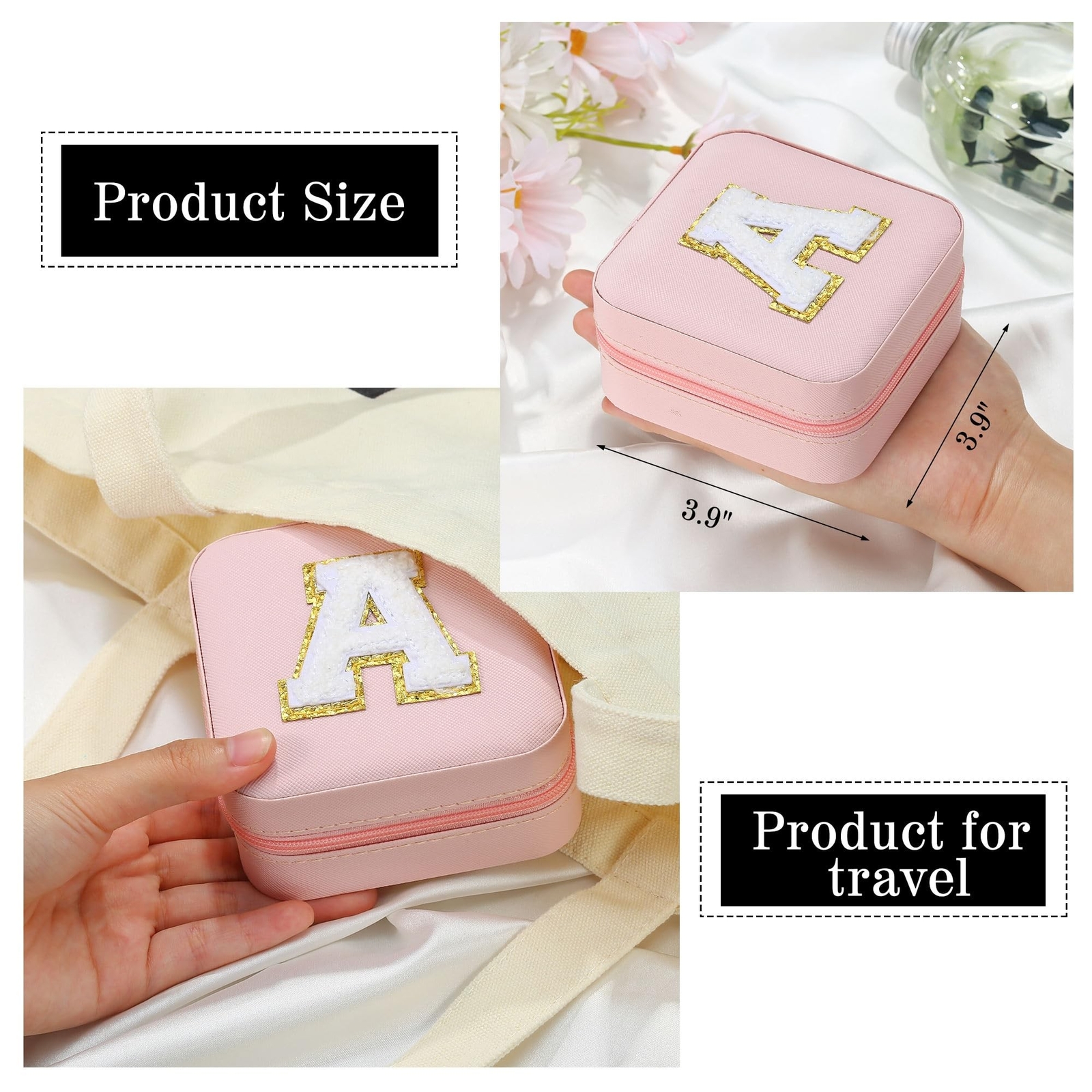 Parima Valentines Day Gifts for Girls – Travel Jewelry Case for Girls Jewelry…
