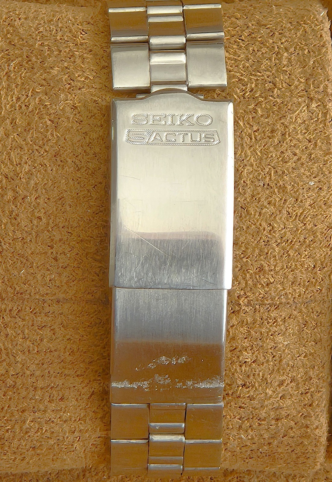 Vintage 1975 Seiko 5 Actus 7019-7350 Blue JDM – Serviced, NOS Faceted Crystal