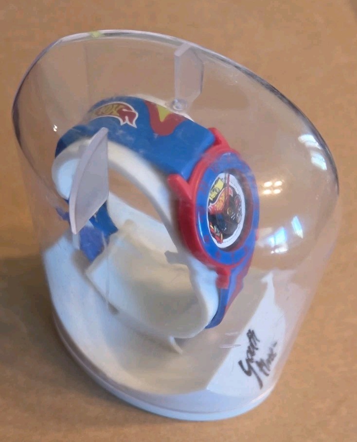 Hot Wheels Watch 1992 In Plastic Case “Youth Time” Hot Kids Brands