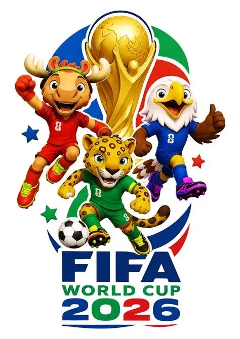 MARK FAIRWHALE FIFA WORLD CUP 2026 SPECIAL EDITION 3D MEN’S WATCH, NEW