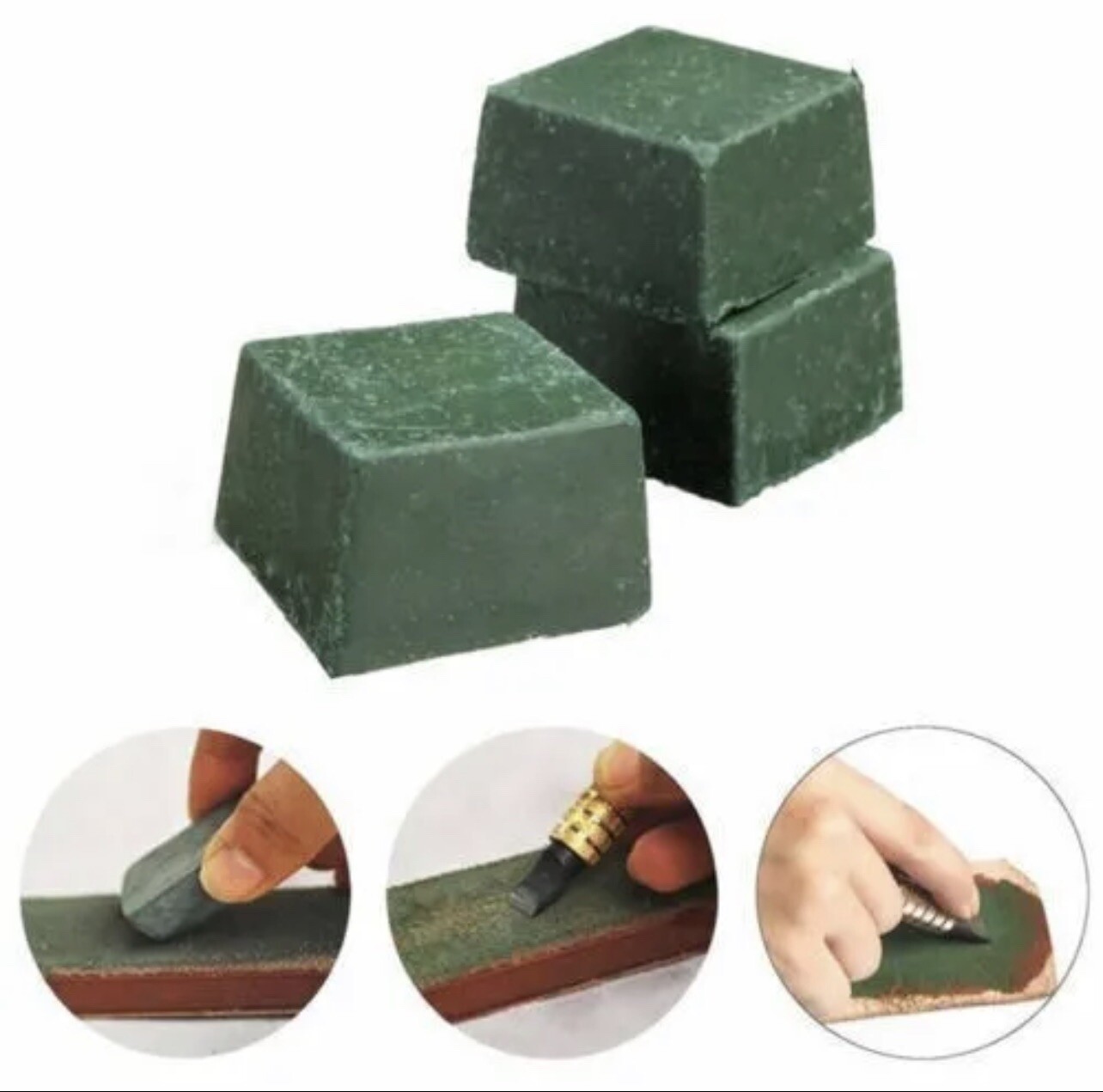 Green Polishing Paste Alumina Fine Abrasive Buff Compound Metal Abrasive jewelry