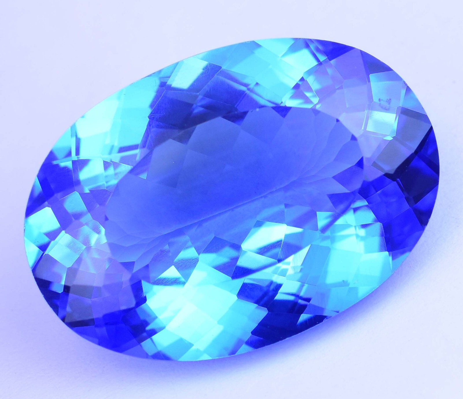 45.20 Ct Flawless Natural Ceylon Blue Spinel AGL Certified BIG-SIZE Gemstone