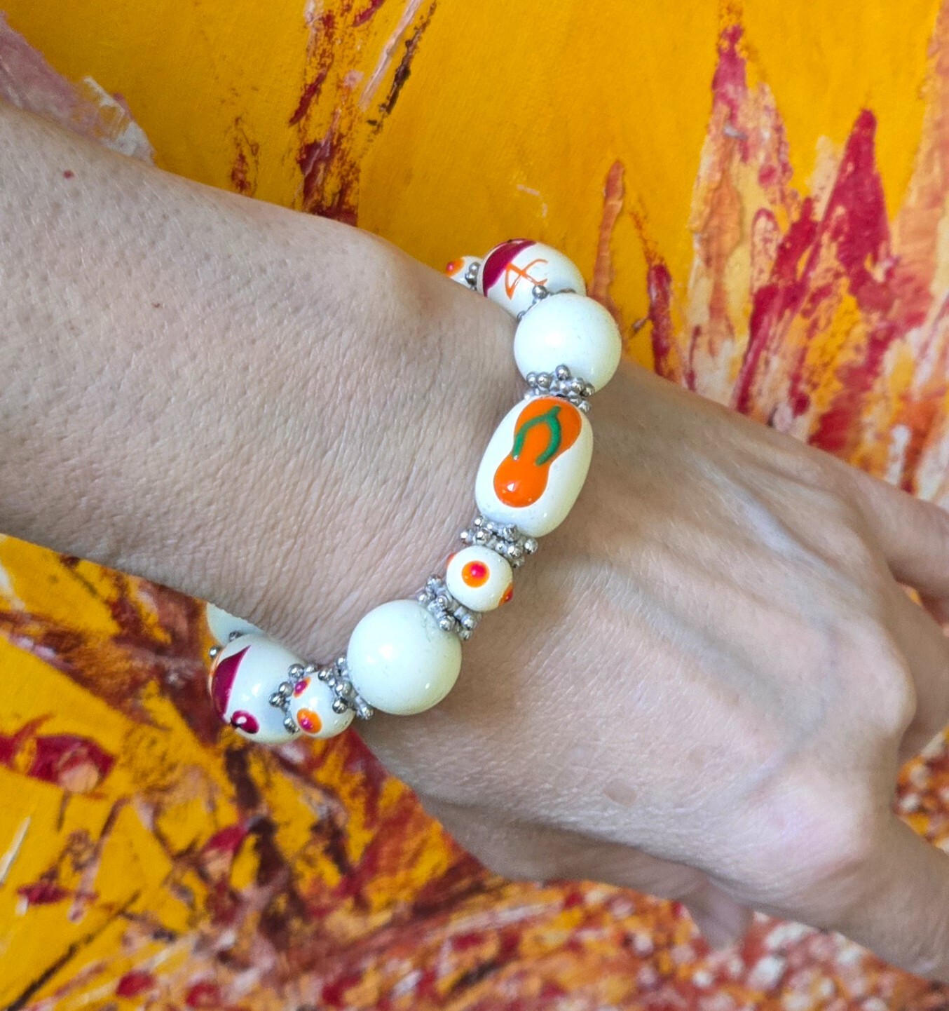 Beach Bracelets Jewelry Wholesale Bracelet COLORFUL 6 pcs Stretch Bracelets