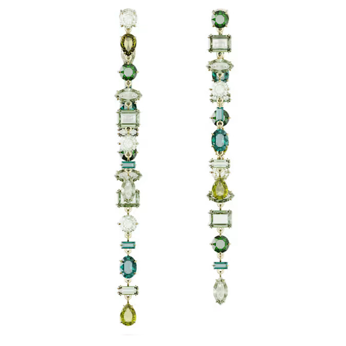 Swarovski Gema drop earrings Mixed cut