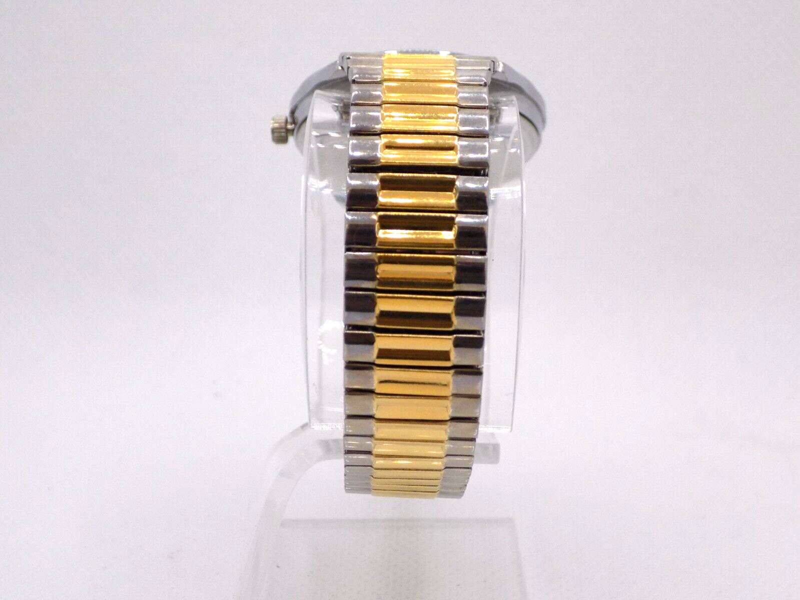 Vintage ELVIS PRASLEY The King of Rock’n Roll Stretch Band Flexible Strap Watch