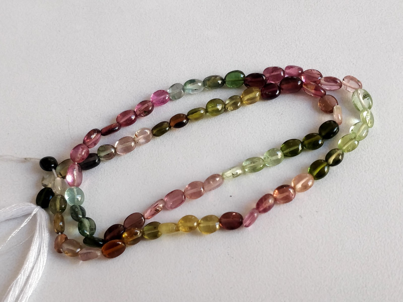 Natural Multi Tourmaline Nugget Beads Tumble stones 5 – 6 mm stones 14″ strand